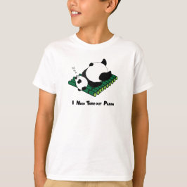 Schattige Panda T-shirt - Sleepy Panda