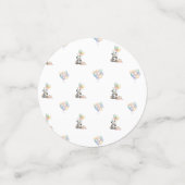 Schattige Panda Verjaardag Party Paper Bord Confetti (Kleine voorkant)