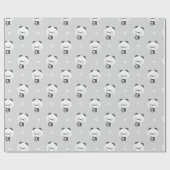 Schattige Pandabarista Cadeaupapier (Vlak)