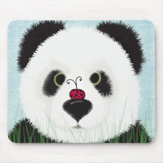 Schattige Pandabeer Muismat (Voorkant)