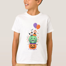 Schattige pandamonster t-shirt