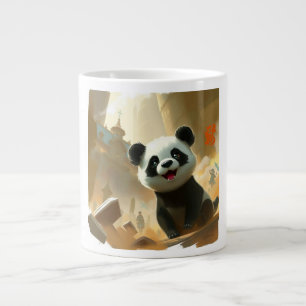 Schattige Pandavibes Grote Koffiekop
