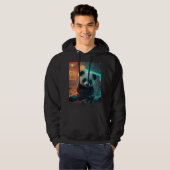 Schattige Pandavibes Hoodie (Voorkant volledig)