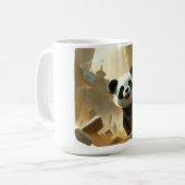 Schattige Pandavibes Koffiemok (Voorkant links)