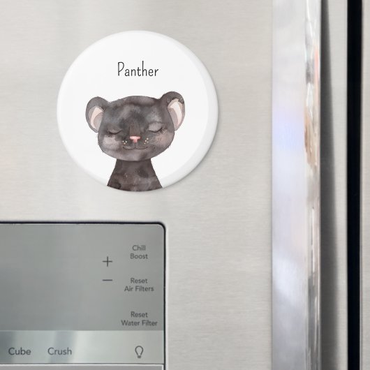 Schattige Panter Dieren Magneet (Insitu (Koelkast))