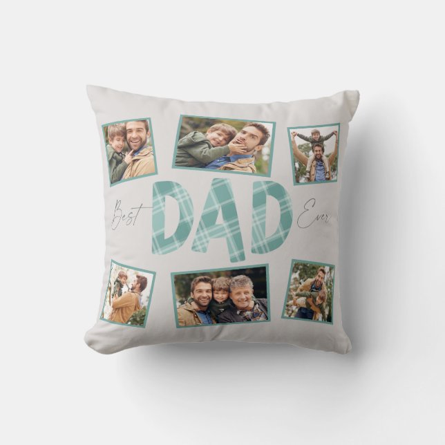 Schattige Papa Kussen (Voorkant)