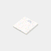 Schattige paperclippatroon van docent post-it® notes (Schuin)