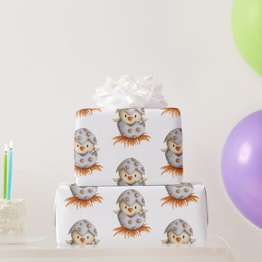 Schattige papier voor het verpakken van Baby showe (Feestgeschenken)