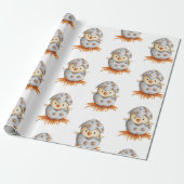 Schattige papier voor het verpakken van Baby showe (Uitgerold)