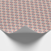 Schattige papier voor het verpakken van pootafdruk (Hoek)