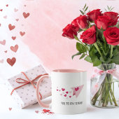 Schattige papieren vliegtuig, voor altijd hart, Va Mok