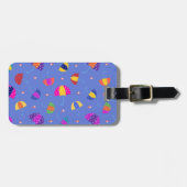 Schattige paraplu bagagelabel (Voorkant horizontaal)