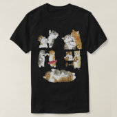 schattige paren van Mofu Sand T-shirt (Design voorkant)