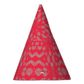 Schattige Party Pet met Hot Pink Pattern Feesthoedjes (Rechts)