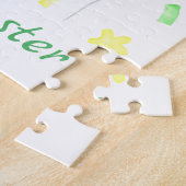 Schattige Pasen Beer voor een positief humeur Post Legpuzzel (Zijkant)