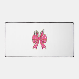 Schattige Pasen Dag Coquette Strik Konijn Vrouwen  Bureaumat