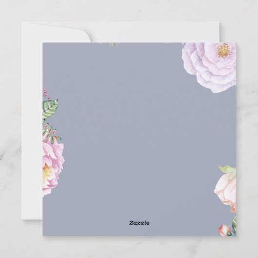 Schattige Pasen Feestdagenkaart (Achterkant)