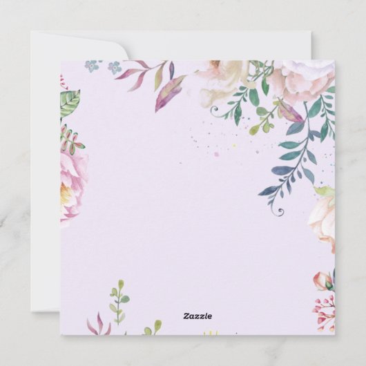 Schattige Pasen Feestdagenkaart (Achterkant)