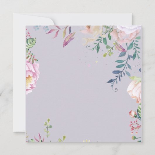 Schattige Pasen Kaart (Achterkant)