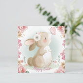 Schattige Pasen Kaart (Staand voorkant)