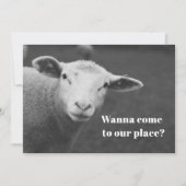 Schattige Pasen Uitnodiging (Voorkant)