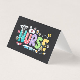 Schattige Pasen-verpleegster Medische humor Kaart