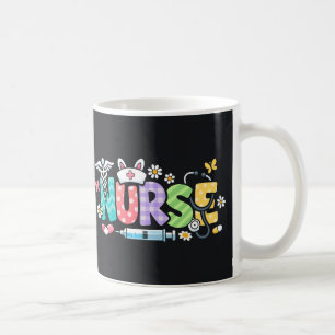 Schattige Pasen-verpleegster Medische humor Koffiemok