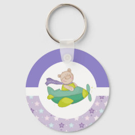 Schattige pastedtedia Sleutelhanger