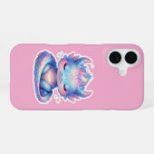 Schattige Pastel Baby Draak iPhone 16 Hoesje (Achterkant horizontaal)