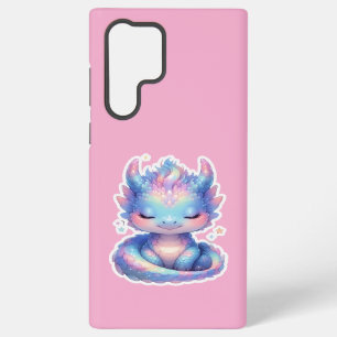 Schattige Pastel Baby Draak Samsung Galaxy Hoesje
