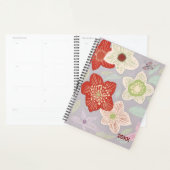 Schattige pastel bloem abstracte planner (Display)