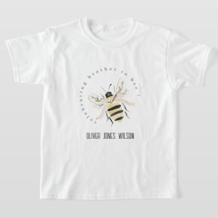 Schattige Pastel Broer Wordt Bij Neutrale Baby Sho T-shirt