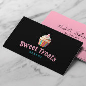 Schattige Pastel Cupcake Bakkerij & banketbakker Z Visitekaartje