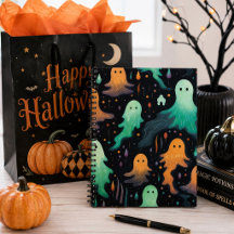 Schattige Pastel Geest Griezelige Halloween