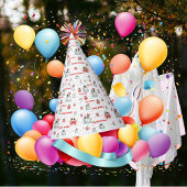 Schattige Pastel Ghost Theme Aangepaste Verjaardag Feesthoedjes