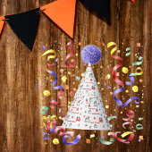 Schattige Pastel Ghost Theme Aangepaste Verjaardag Feesthoedjes