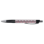 Schattige Pastel Goth Schedel met Strik Pen (Bodem)