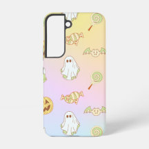 Schattige Pastel Halloween Geesten, Pompoenen en V