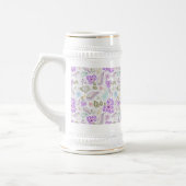 Schattige pastel paisley patronen bierpul (Links)