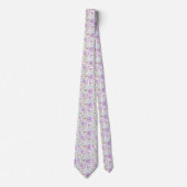 Schattige pastel paisley patronen stropdas (Voorkant)