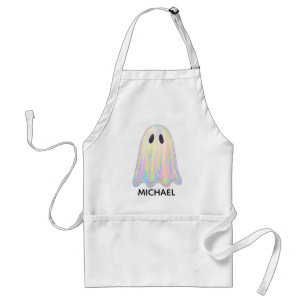 Schattige Pastel Regenboog Geest Esthetische Spo Standaard Schort