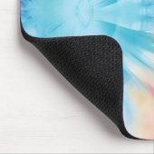 Schattige Pastel Roze en Blauwe Tie Dye Muismat (Hoek)