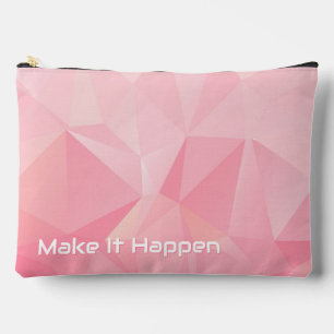 Schattige Pastel Roze Motivatie Maak Het Gebeuren Etui
