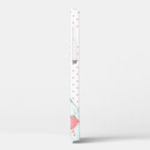Schattige Pastel Stippen Kerstmis Kabouter Case-Mate iPhone Case (Achterkant / Links)