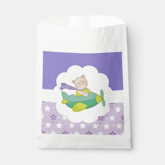 Schattige pastel Teddy Bear Bedankzakje (Voorkant)