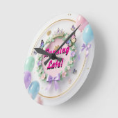 Schattige pastel wandklokken (Hoek)