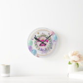 Schattige pastel wandklokken (Huis)
