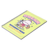 Schattige pastelkleurig Notitieboek (Linkerzijde)