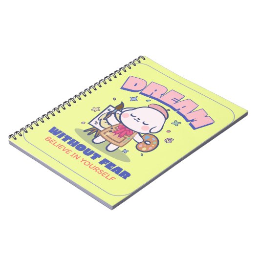 Schattige pastelkleurig Notitieboek (Linkerzijde)