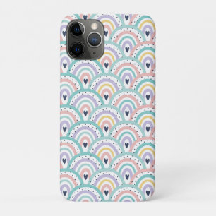 Schattige pastelregenboogpatroon Case-Mate iPhone case